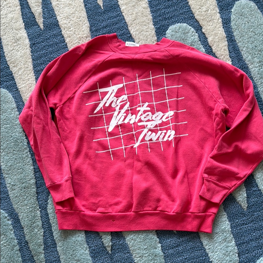 Vintage Twin NYC . Vintage style sweat shirt. 80’s graphic